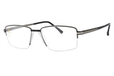 STEPPER SI-60003 F092 MEN OPTICAL FRAME BLACK